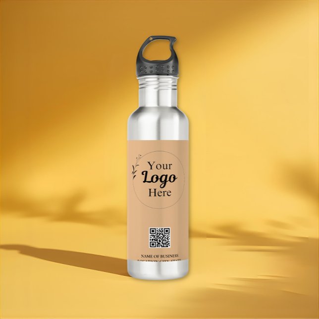 Garrafa Logotipo comercial - Tumbler térmico moderno (Criador carregado)