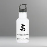 Garrafa Logotipo da empresa personalizada de empresa moder<br><div class="desc">Melhore a sua imagem comercial com este modelo de garrafa de água de aço inoxidável elegante e profissional. O fundo branco e limpo cria um design minimalista que expele sofisticação, fazer uma impressão duradoura. Totalmente personalizável, esta garrafa de água permite adicionar sem problemas o logotipo do monograma da sua empresa...</div>