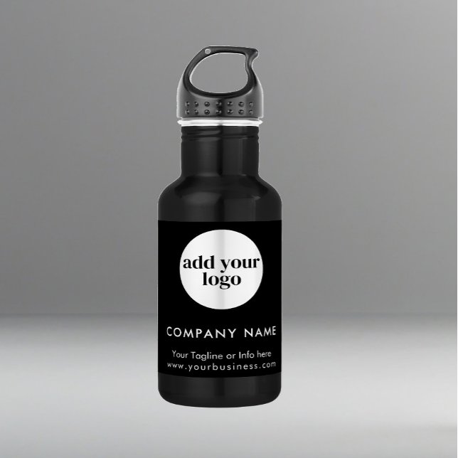 Garrafa Logotipo da empresa personalizada para negócios em (Criador carregado)