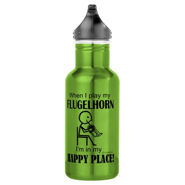 Garrafa Lugar Feliz de Lâmpadas (Direita)