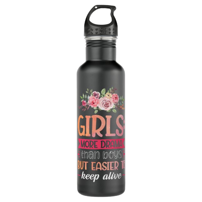 Garrafa Mãe de Três Parentalidades Engraçadas (Frente)