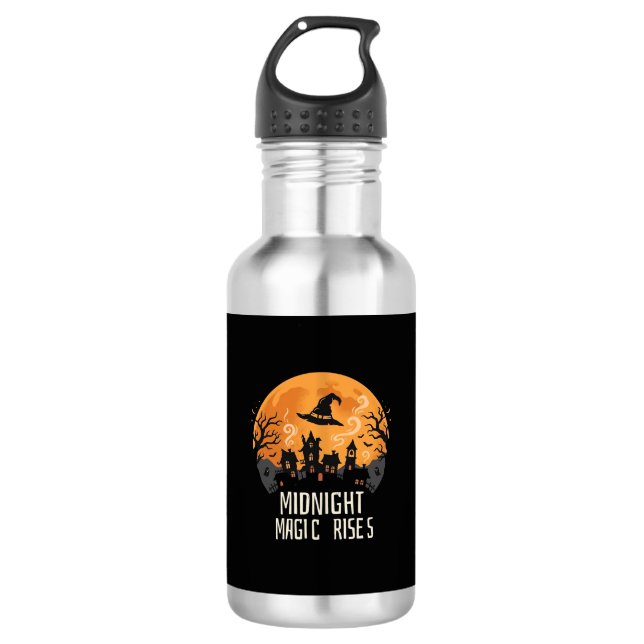 Garrafa Magia da Meia-Noite de Halloween (Frente)