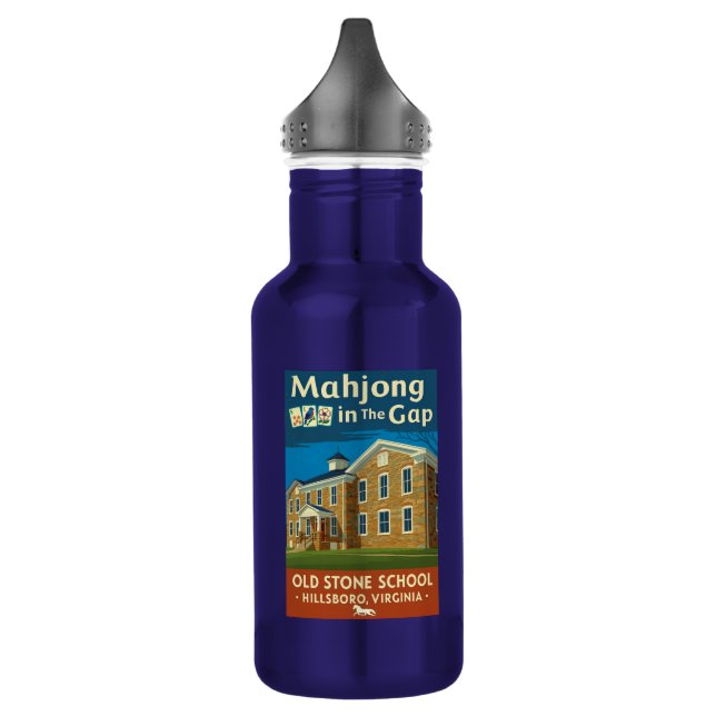 Garrafa Mahjong in the Gap - Water Bottle 18oz (Esquerda)