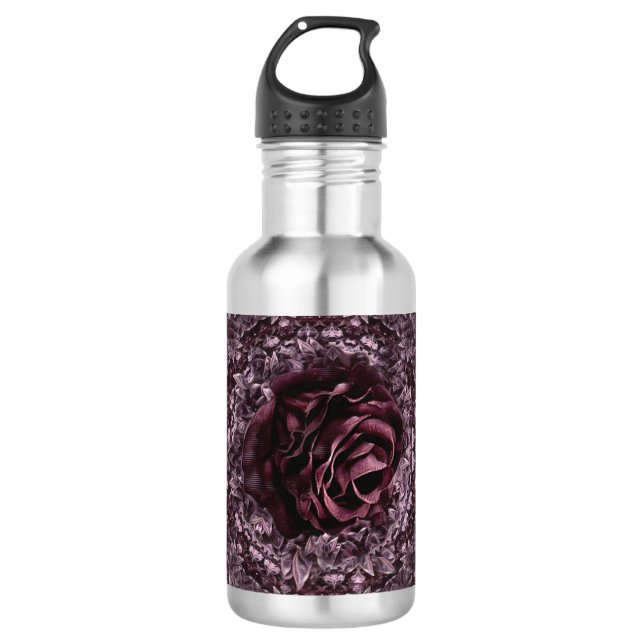 Garrafa Mandala de Rosa  (Frente)