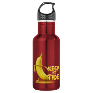 Garrafa Mantenha-o Tide – Tipografia Engraçada de Banana M