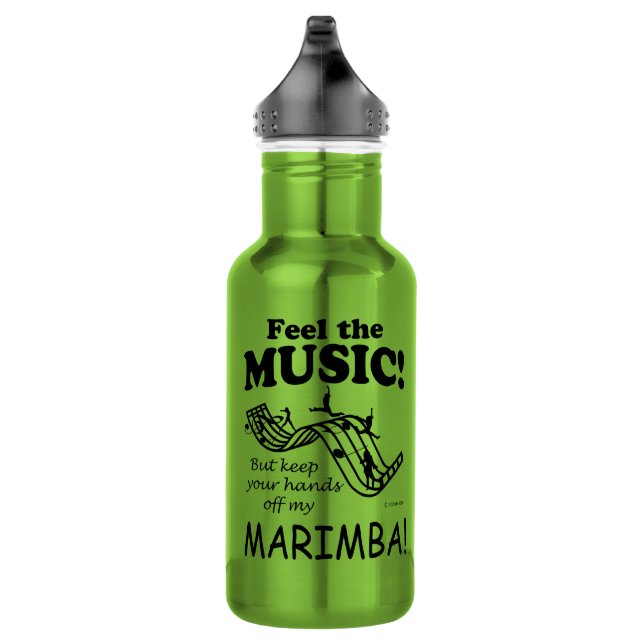 Garrafa Marimba Sente A Música (Direita)