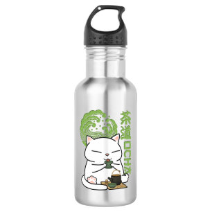Garrafa Matcha Green Tea Cat