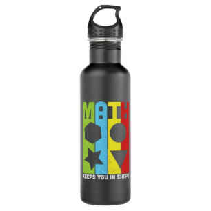 Garrafa Matemática do professor de matemática mantém você 