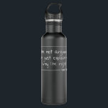 Garrafa MÁTILDA Citação Personalizada Nome Funny Birthday<br><div class="desc">MÁTILDA Citação Personalizada Nome Funny Birthday Gift Idea</div>