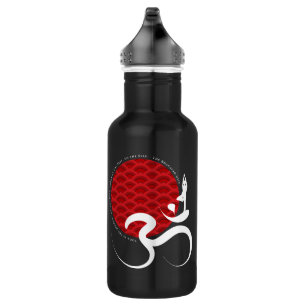 Garrafa Meditação Espiritual Indiana de Yoga Sun Vermelha 