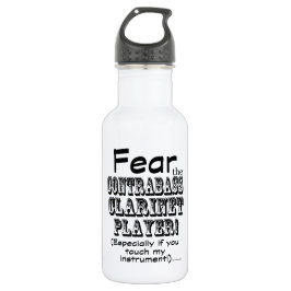 Garrafa Medo Do Jogador Clarinet Contrabass