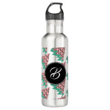 Melancia Geométrica Padrão Tropical Verão