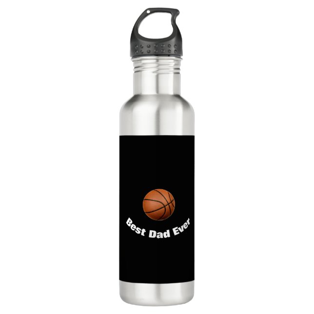 Garrafa Melhor Pai De Basquete Personalizado (Frente)