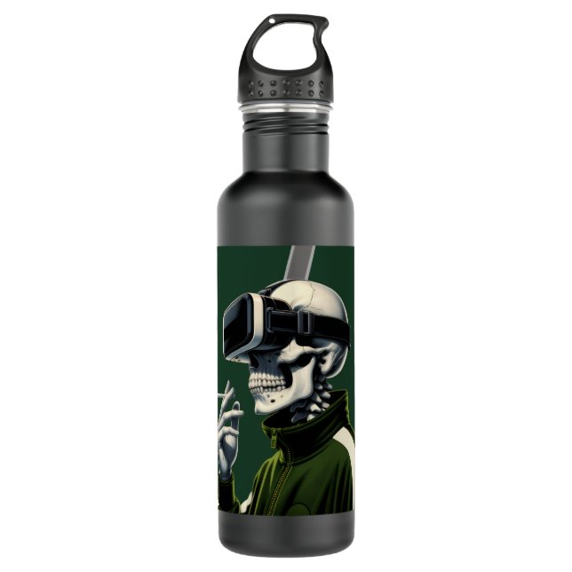 Garrafa Men/Women 876 LESSONS LEARN Water Bottle (Frente)