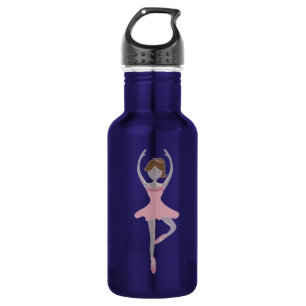 Garrafa Menina Bailarina Rosa