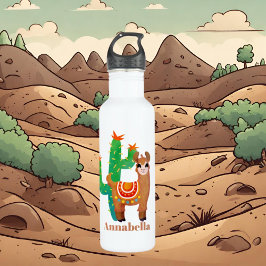 Garrafa Meninas bonitas adicionam nome lama