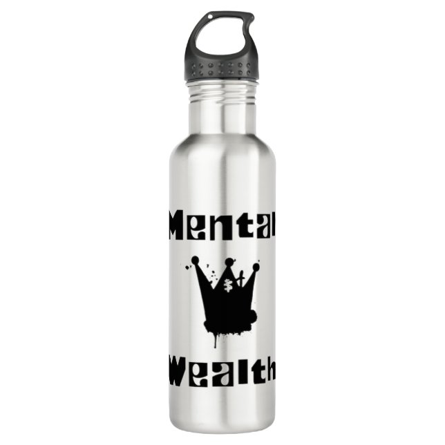Garrafa mental wealth is mental health (Frente)