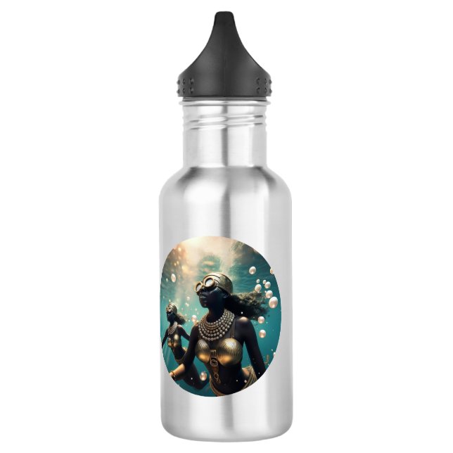 Garrafa Mergulhadores A Steampunk Para Pérolas (Esquerda)