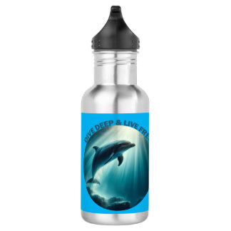 Garrafa Mergulhe Dolphin Livre Ao Vivo