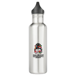 Garrafa mês do patrimônio dos ilhéus asiáticos e pacifista