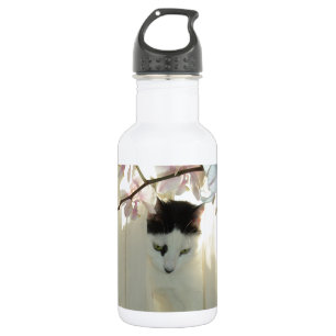 Garrafa Meu Bonito Gato de Gatinho Branco e Preto
