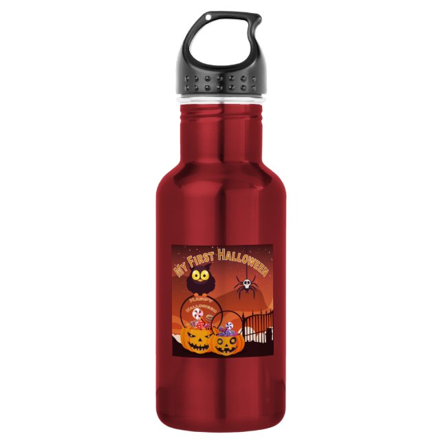 Garrafa Meu Primeiro Halloween  (Frente)