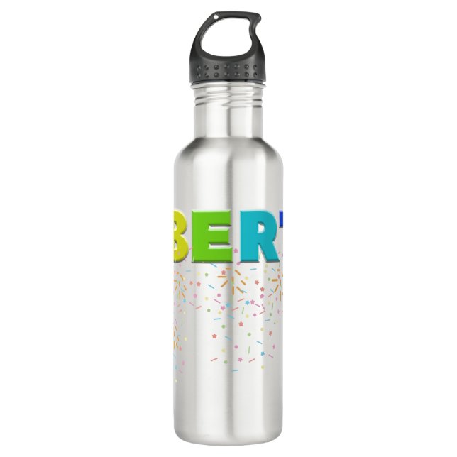 Garrafa Mikitiez PE olimpiadas rosquinha do arco-íris lgbt (Frente)