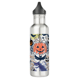 Garrafa Mikitiez retro vintage halloween espumkin