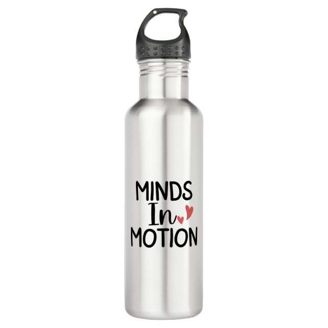 Garrafa 'Minds In Motion' Teacher Appreciation Gift (Frente)