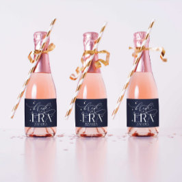 Garrafa Mini Champagne para Chá de Noiva Bride Era
