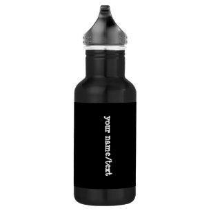 Garrafa Mínimo de texto do logotipo de abstrato de cor ver