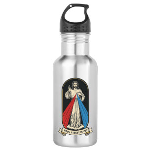 Garrafa Misericórdia Divina Jesus Vintage