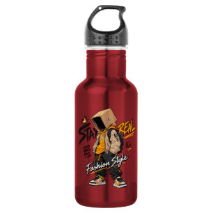 Garrafa Moda Urbana Streetwear Personagem – Grafite Legal