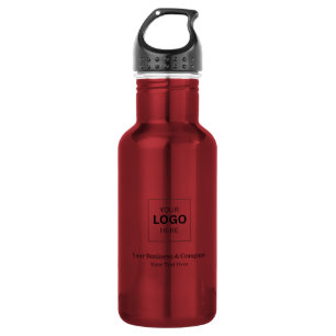 Garrafa Modelo de Logotipo de Negócios Personalizado