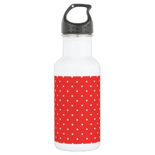 Garrafa modelo personalizado de fundo branco Bolinhas