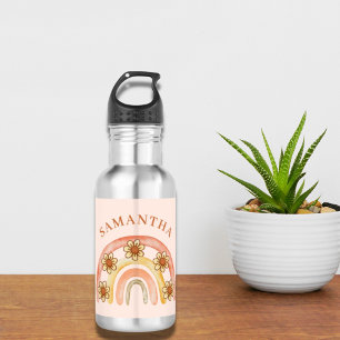 Garrafa Modern Retro Boho Rainbow