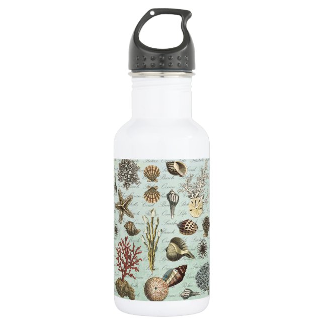 Garrafa Modern Vintage Seashells (Frente)