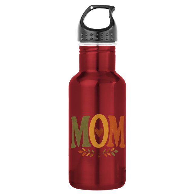 Garrafa MOM Aconchegante Outono Maternidade (Frente)