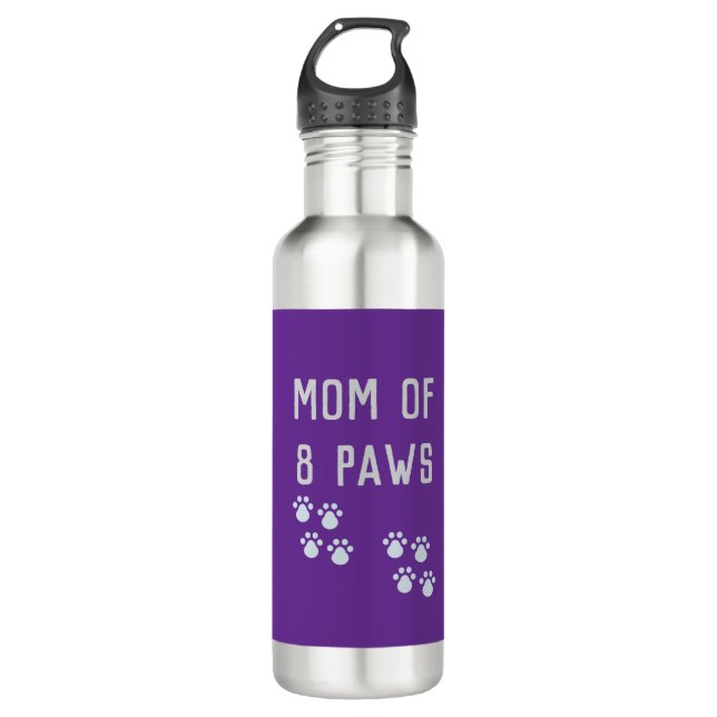 Garrafa Mom of 8 paws (Frente)