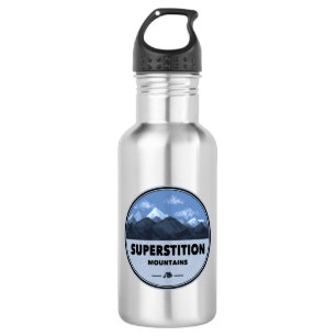 Garrafa Montanhas Superstition Arizona Acampamento