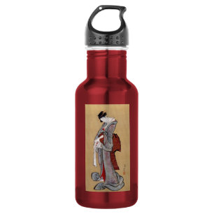 Garrafa Mulher Geisha Japonesa, Hokusai