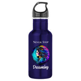 Garrafa Mulher Linda Eetérea Nunca Pára De Sonhar