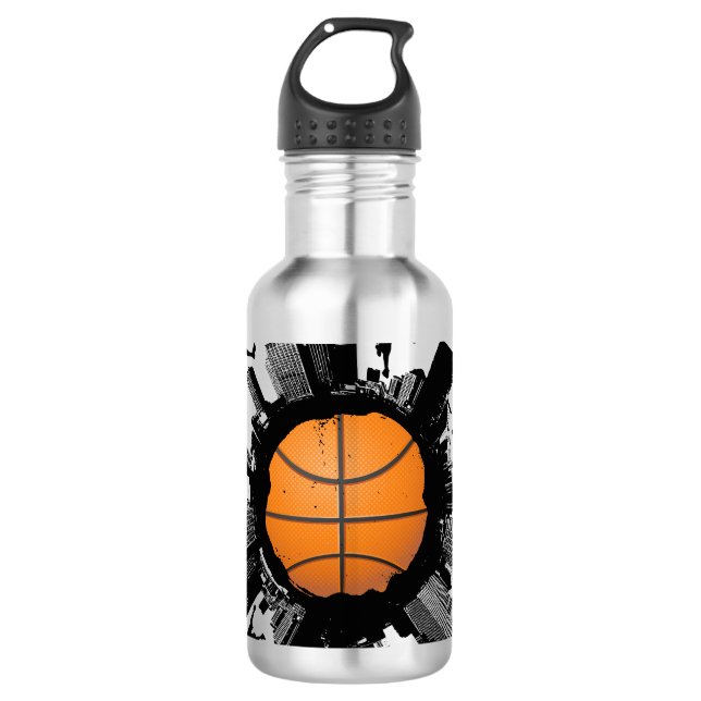 Garrafa Mundo do basquetebol (Frente)