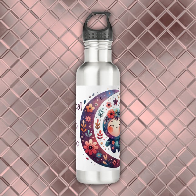 Garrafa Mystical Boho Magic Maroon | (Criador carregado)