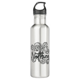 Garrafa Nada de lamentar