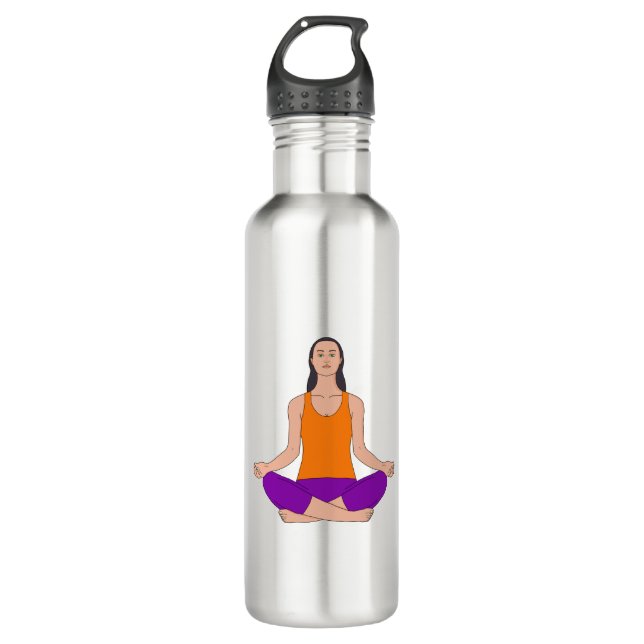 Garrafa Namaste Breath Yoga (Frente)