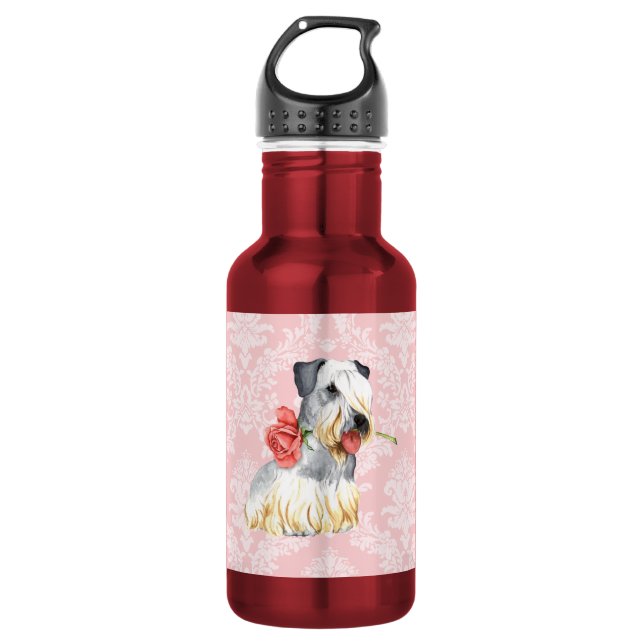Garrafa Namorados Rosa Cesky Terrier (Frente)