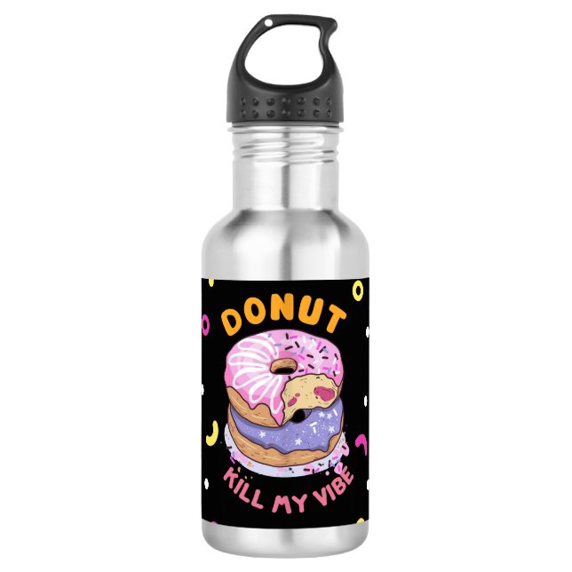 Garrafa Não Matar a minha rosquinha (Frente)