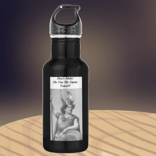 Garrafa Não me faça usar a minha voz da Ópera
