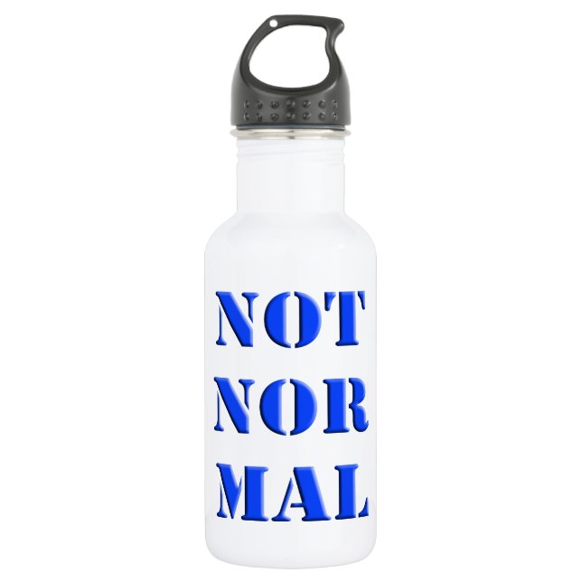 Garrafa Não normal (Frente)